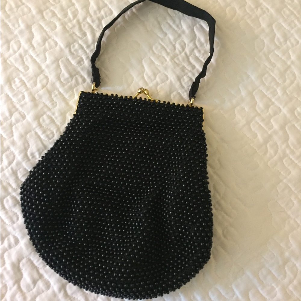 Vintage Bead hand bag